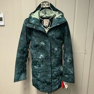 Kari Traa ski/snow/snowboarding jacket NWT ‘Agnes’ style ‘Pine’ color.